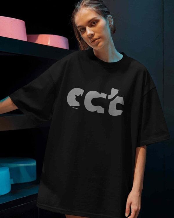 cat Oversized t-shirt