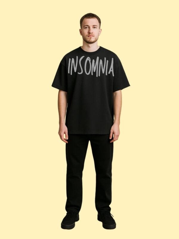 "INSOMNIA" Oversized Street Tee