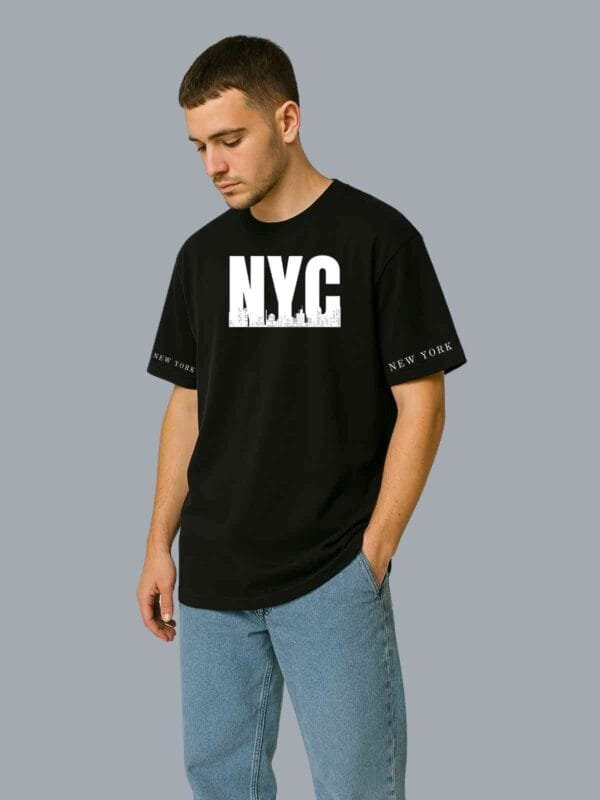 NYC Skyline Oversized T-Shirt