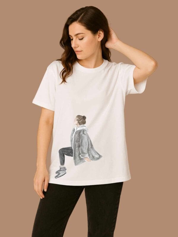 Urban Muse Oversized Watercolor Tee